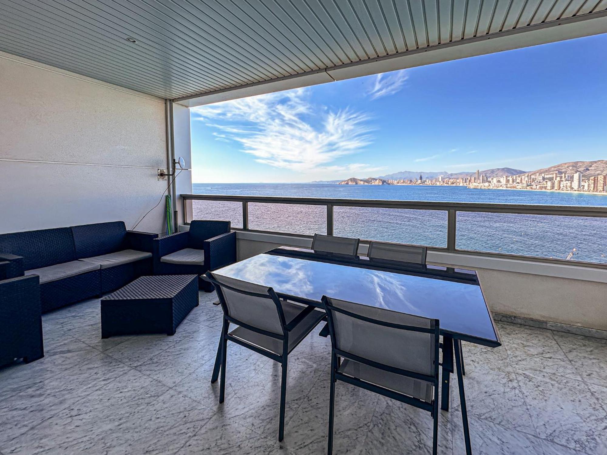 Gemelos 28 Balcon Al Mediterraneo Benidorm Esterno foto