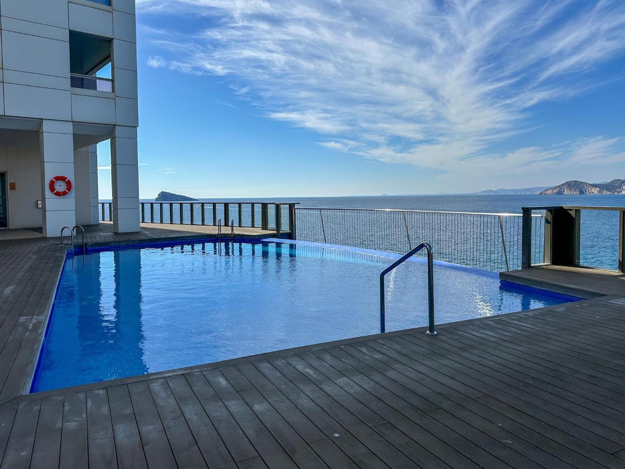 Gemelos 28 Balcon Al Mediterraneo Benidorm Esterno foto