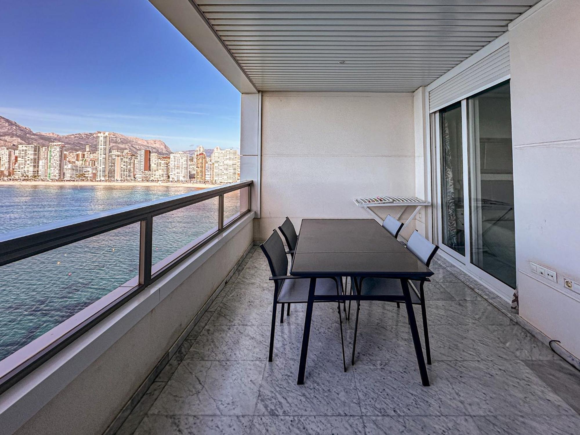 Gemelos 28 Balcon Al Mediterraneo Benidorm Esterno foto
